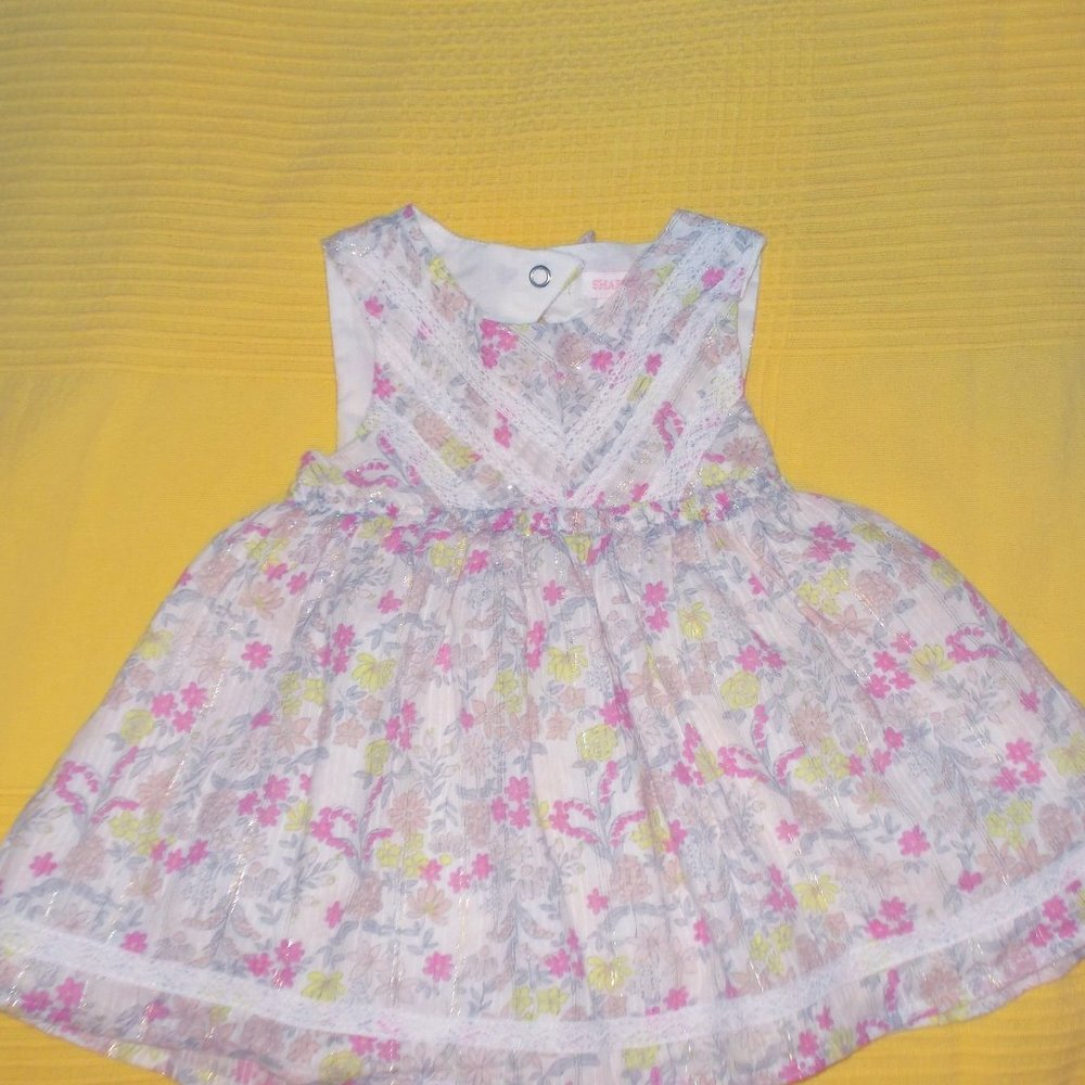 Shabby Chic Peek-A-Boo Back Dress